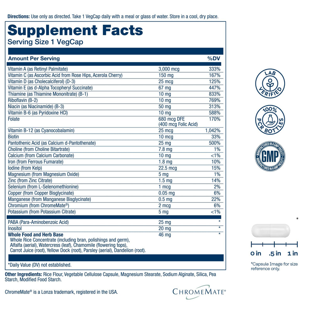 SOLARAY capsules closeup highlights convenient VegCaps format.