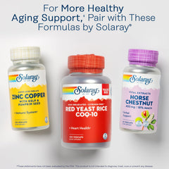Lab verification seal on SOLARAY Saw Palmetto Extract product