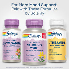 SOLARAY bottle and label reflect a 90-serving supply and guarantee.