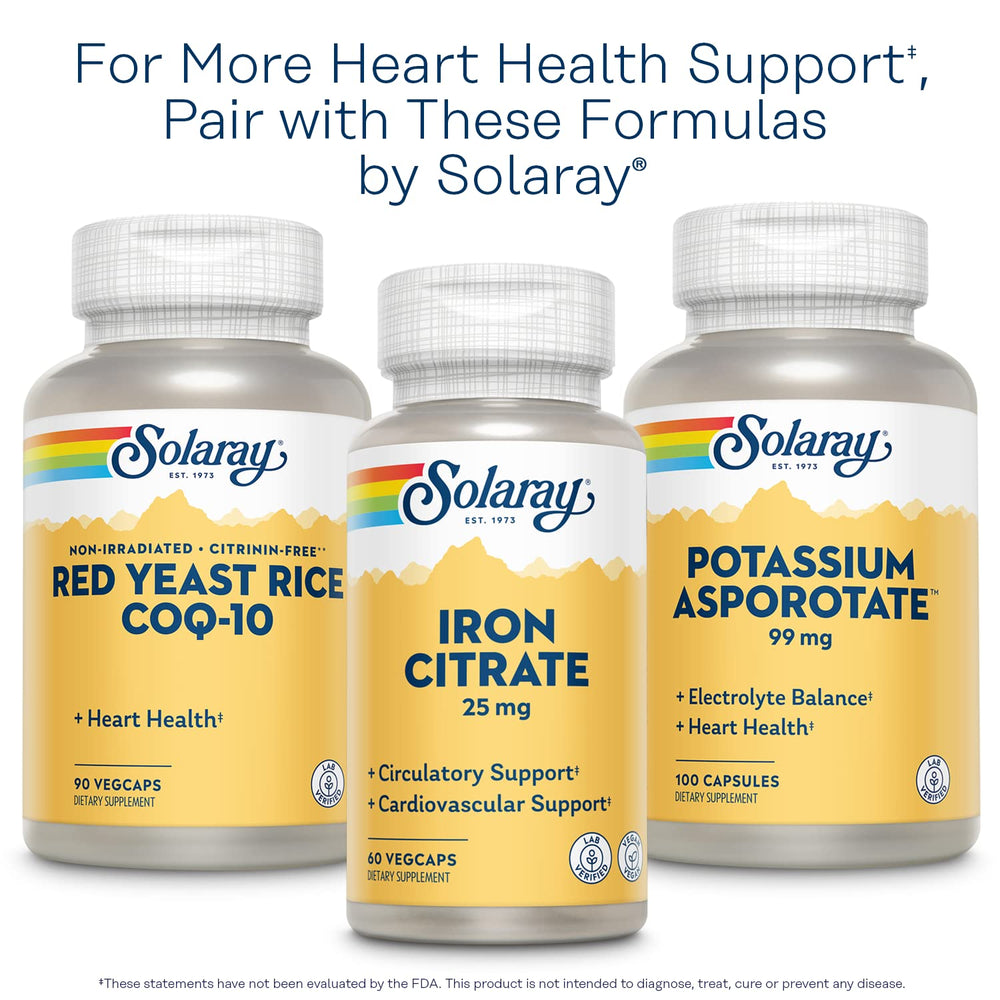 SOLARAY VegCaps packaging signals vegetarian capsule format.