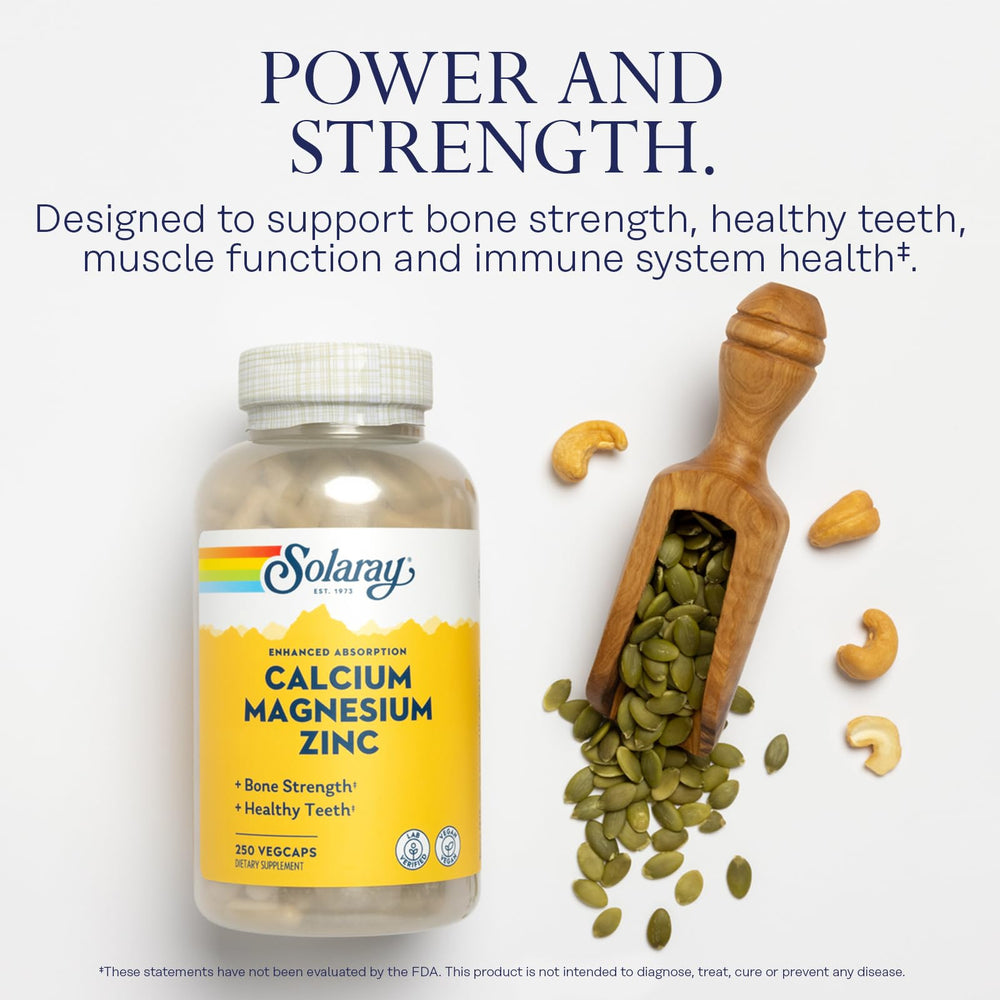 SOLARAY VegCaps poured for easy daily mineral support