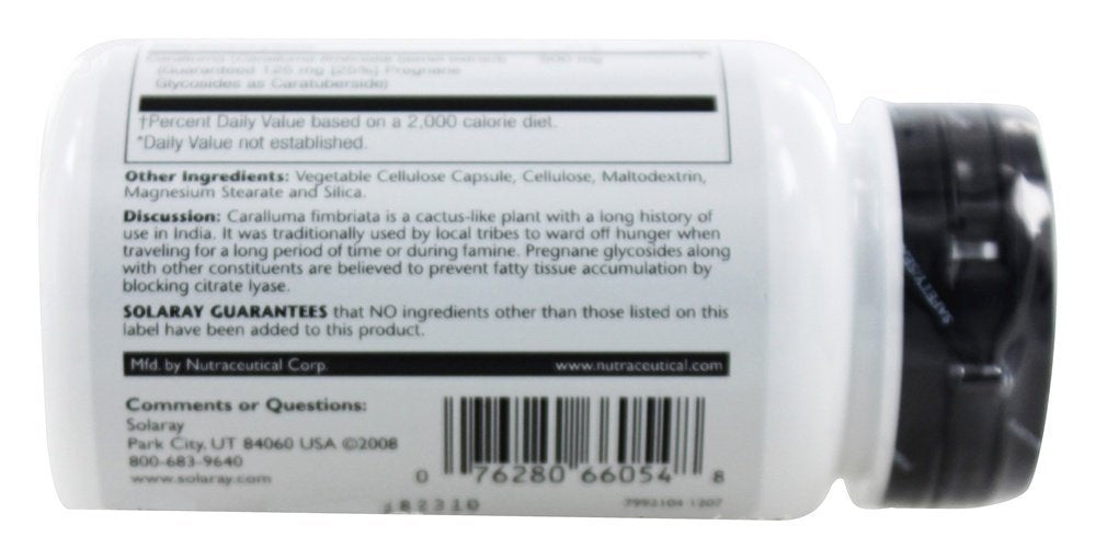 SOLARAY Veggie Caps closeup, easy to swallow for everyday supplementation