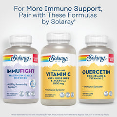 SOLARAY Vitamin C 1000mg bottle on white background ready for purchase.