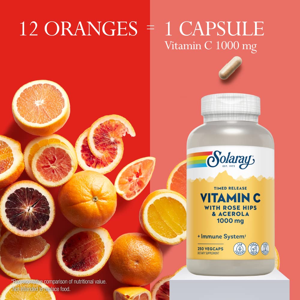 SOLARAY packaging box displays vegan formulation and 250 servings per bottle.