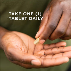 Solgar Ester-C Plus bottle being poured to imply daily convenience.