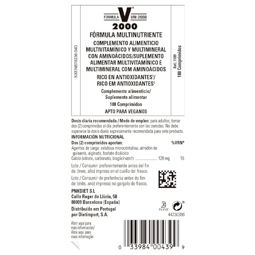 Solgar Formula VM-2000 tablets in bottle for easy everyday routine