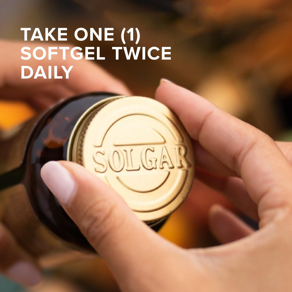 Solgar Pack of 2 phosphatidylserine bottles label emphasizes gluten-free and dairy-free formulation