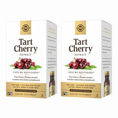 Solgar Tart Cherry 1000 mg bottle front highlighting antioxidant-rich formula