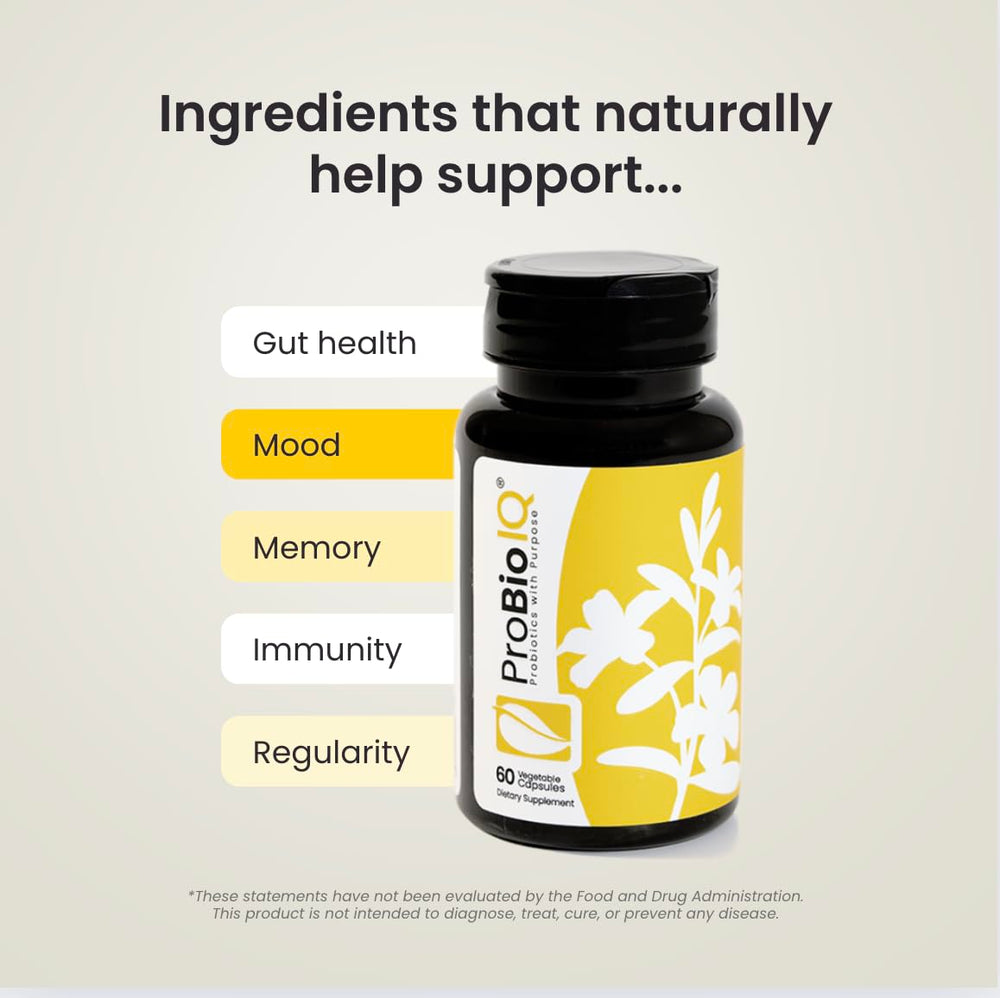 Solle Naturals ProBio IQ daily-use capsules shown for routine wellness
