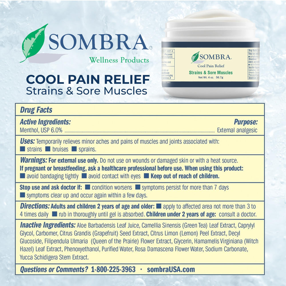 Sombra Athlete recovery use case with massage-ready gel for after sport.
