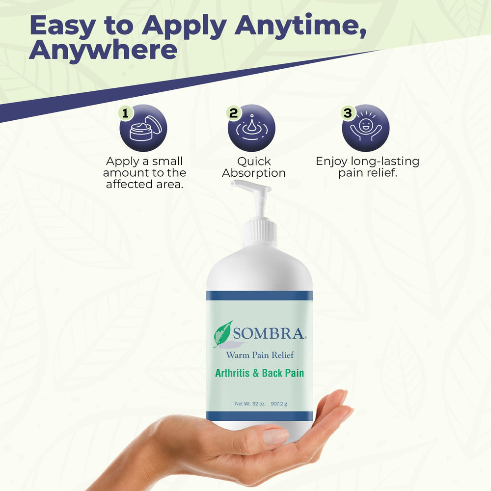 Non-greasy absorption shown on skin after use
