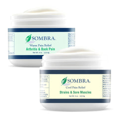 Sombra Warm Therapy Gel roll-on for quick, portable pre-workout relief.
