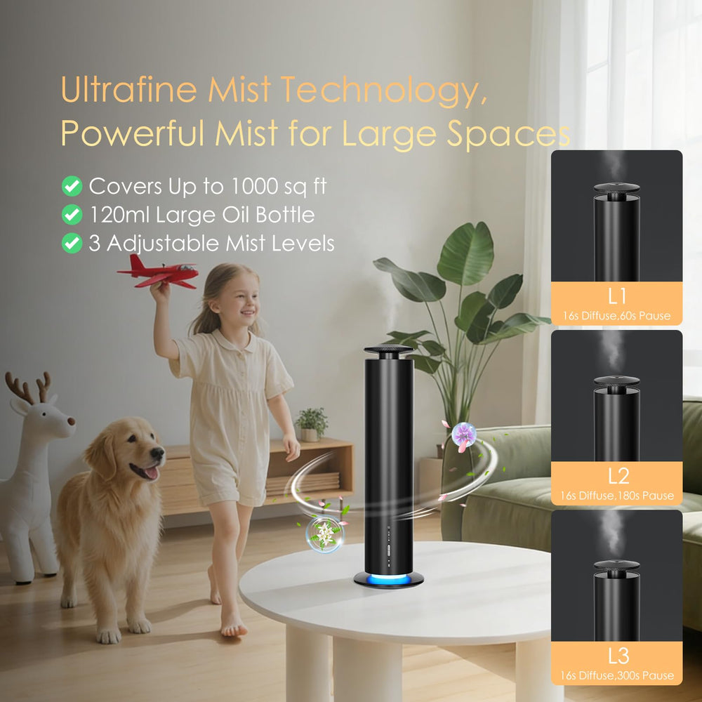 Somniare Waterless Diffuser gift packaging highlights premium presentation and oils included