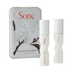 Sonc oohlala bergamot citrus roll-on close-up for a refreshing mood boost.