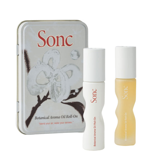 Sonc OOHLALA bergamot citrus roll-on for instant freshness on the go.