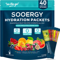 Sooergy Electrolytes Lemon Lime stick for fast hydration on the go
