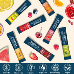 Sooergy Electrolytes Orange stick ideal for daytime activity