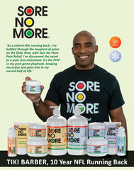 Sore No More Warm Arthritis Pain Relief Cream non-greasy finish for mess-free use