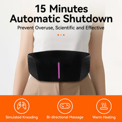 SORELAX 15-minute timer helps control session length.