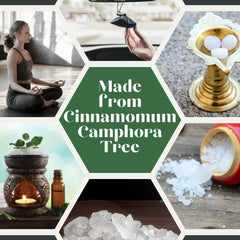 Soul Sticks camphor tablets—clean scent for spiritual ceremonies and daily use.