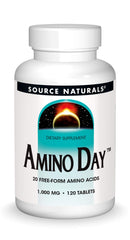 Source Naturals Amino Day bottle front view for dieting nutrition support