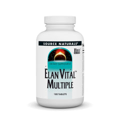Source Naturals Elan Vital Multi bottle with label signaling comprehensive daily support