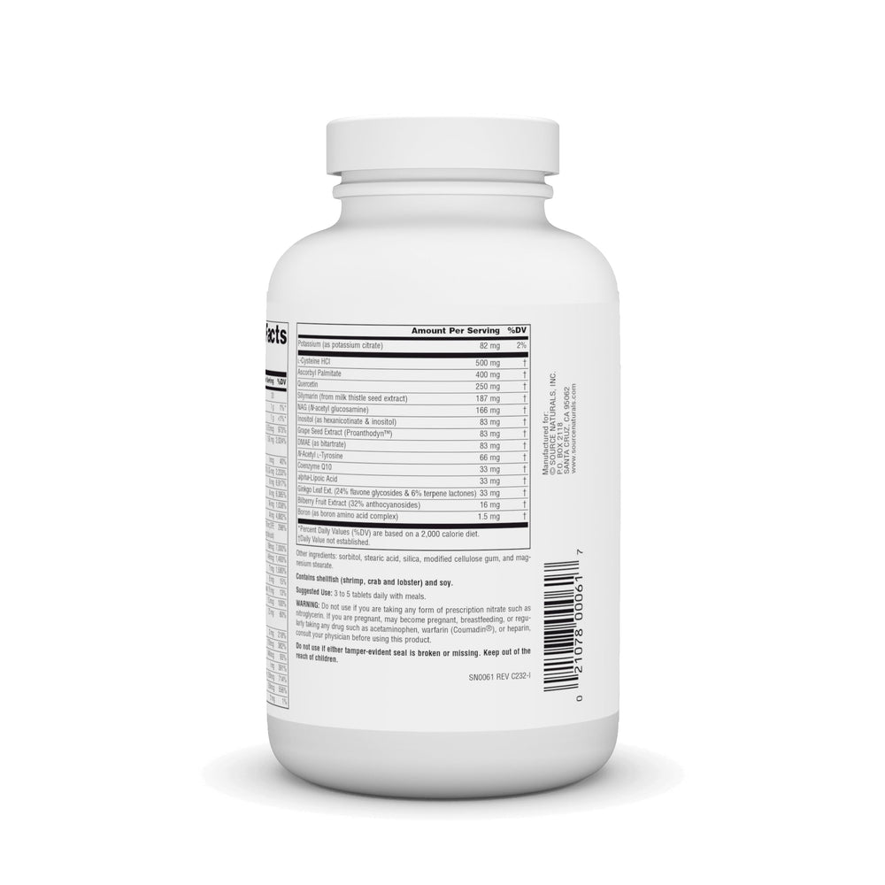 Elan Vital Multi label close-up showing multi-system nutrition
