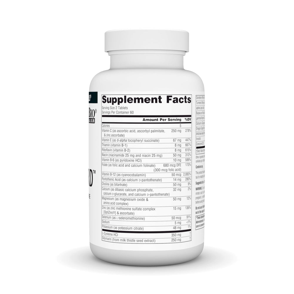 Source Naturals Liver Guard tablets close-up highlighting nutrient blend.