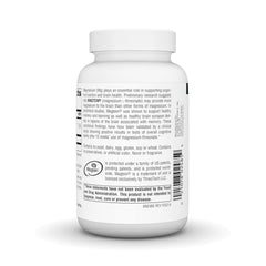 Source Naturals Magtein label detail emphasizes purity and L-threonate formula