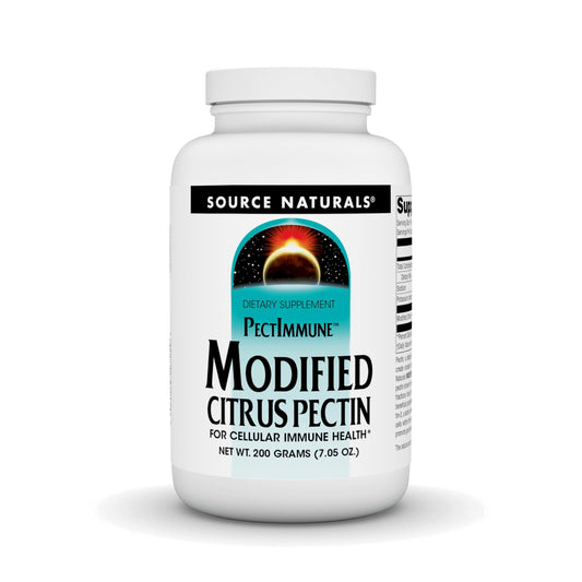 Source Naturals MCP powder bottle shown for daily cellular immune support