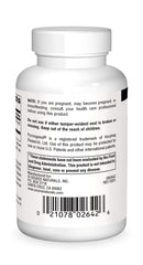 Source Naturals Pycnogenol capsules close-up with 100 mg dose for antioxidant support