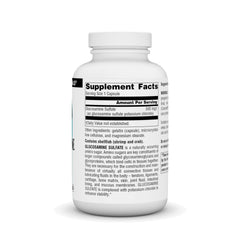 Source Naturals Sodium-Free Glucosamine Sulfate bottle cap for easy daily dosing.
