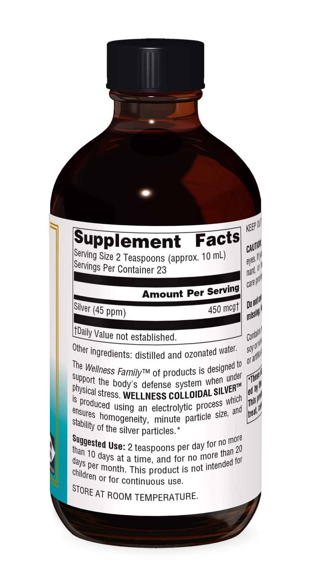 Label close-up of Source Naturals allergen-free formulation.