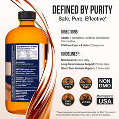 Sovereign Copper Hydrosol dosage spoon illustrating easy daily administration.