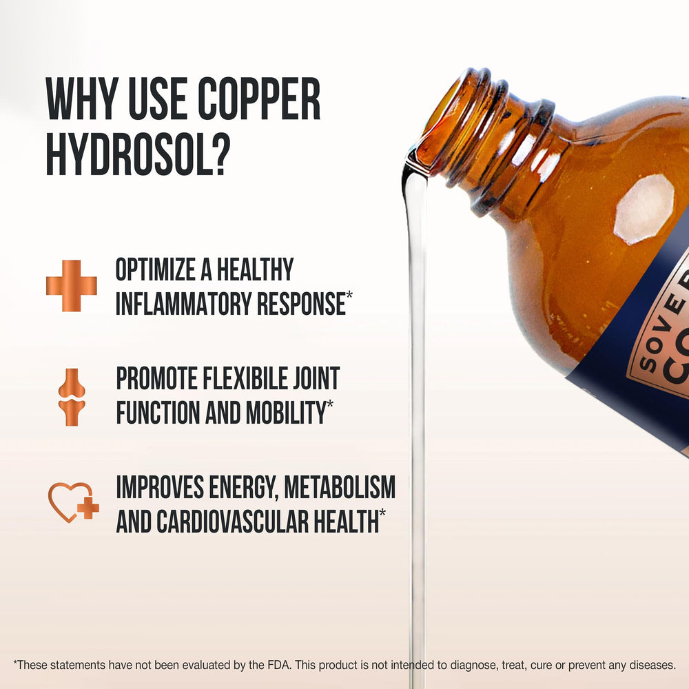 Sovereign Copper bio-active hair skin nails use hints at beauty benefits