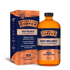 Sovereign Copper bio-active hydrosol bottle for daily copper supplementation