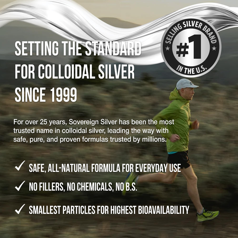 Sovereign Silver packaging display reinforcing trusted quality
