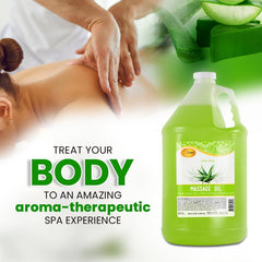 Ingredients of SPA REDI Massage Oil Aloe Vera: almond, seed, sunflower oils