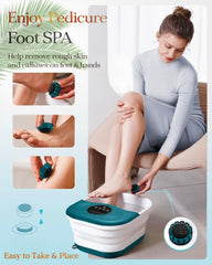 SPA4PIEDS temperature control up to 118°F for customizable comfort