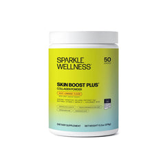 Sparkle Wellness Verisol collagen bottle shown for daily skin support and easy dosing.