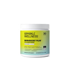 Sparkle Wellness VERISOL bottle label shows premium collagen product for daily skin support