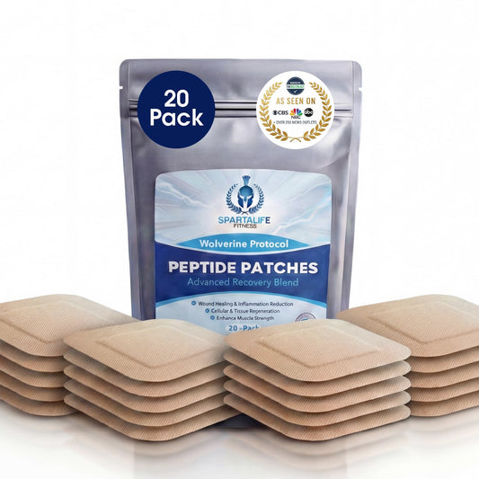 SpartaLife Peptide Recovery Patch 20-pack for post-workout recovery