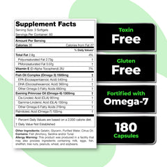 Species Nutrition Omegalyze capsules closeup ready for daily supplement routine.