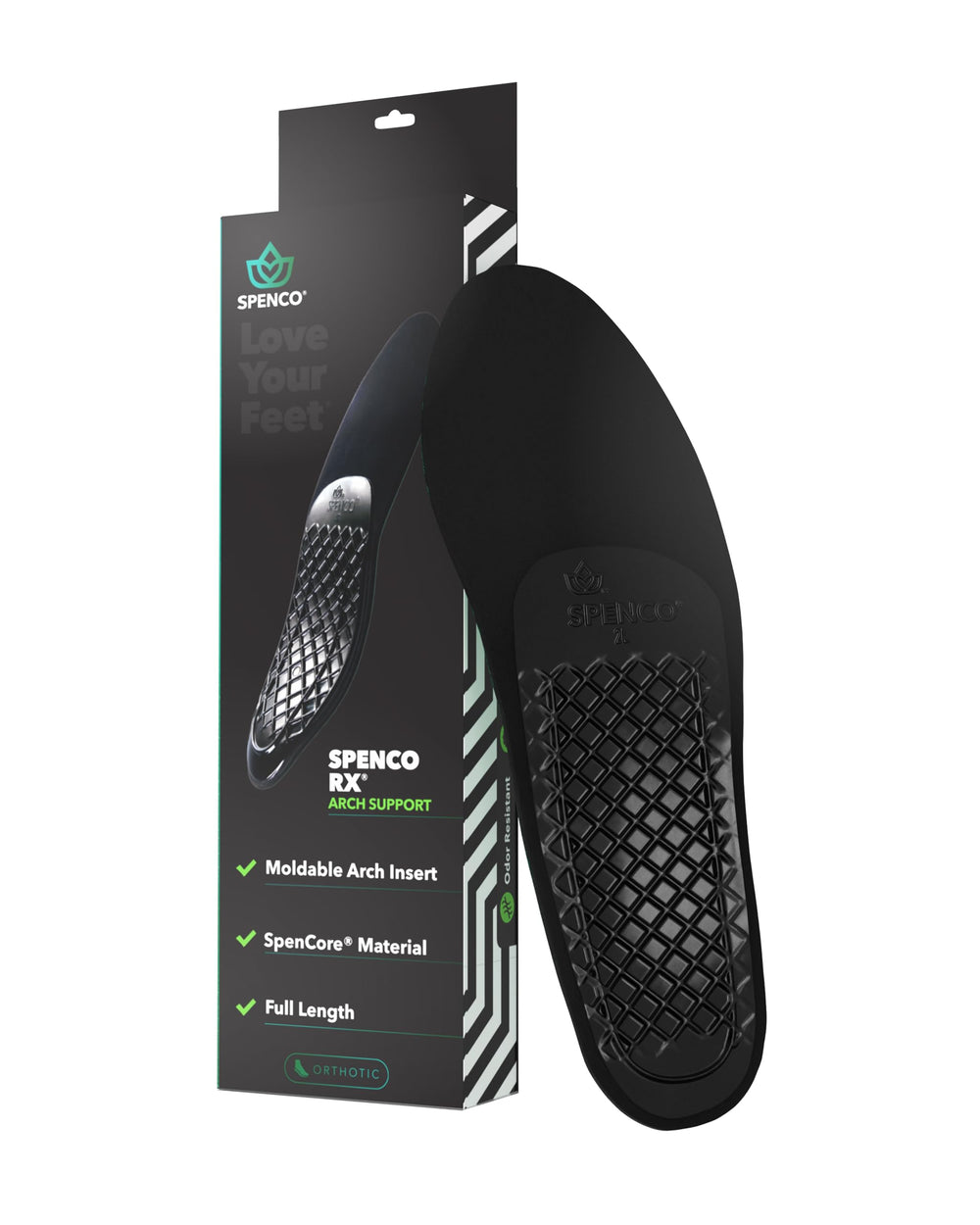 Spenco Rx Arch Support moldable-arch for customized comfort and stability