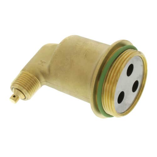 Spirotherm vent head Jr series head detail demonstrates compact design for space-saving installs.
