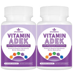 Spliferkou ADEK vitamins bottle front: convenient daily multivitamin for overall wellness