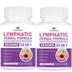 Spliferkou lymphatic drainage bottle demonstrating convenient daily balance support.