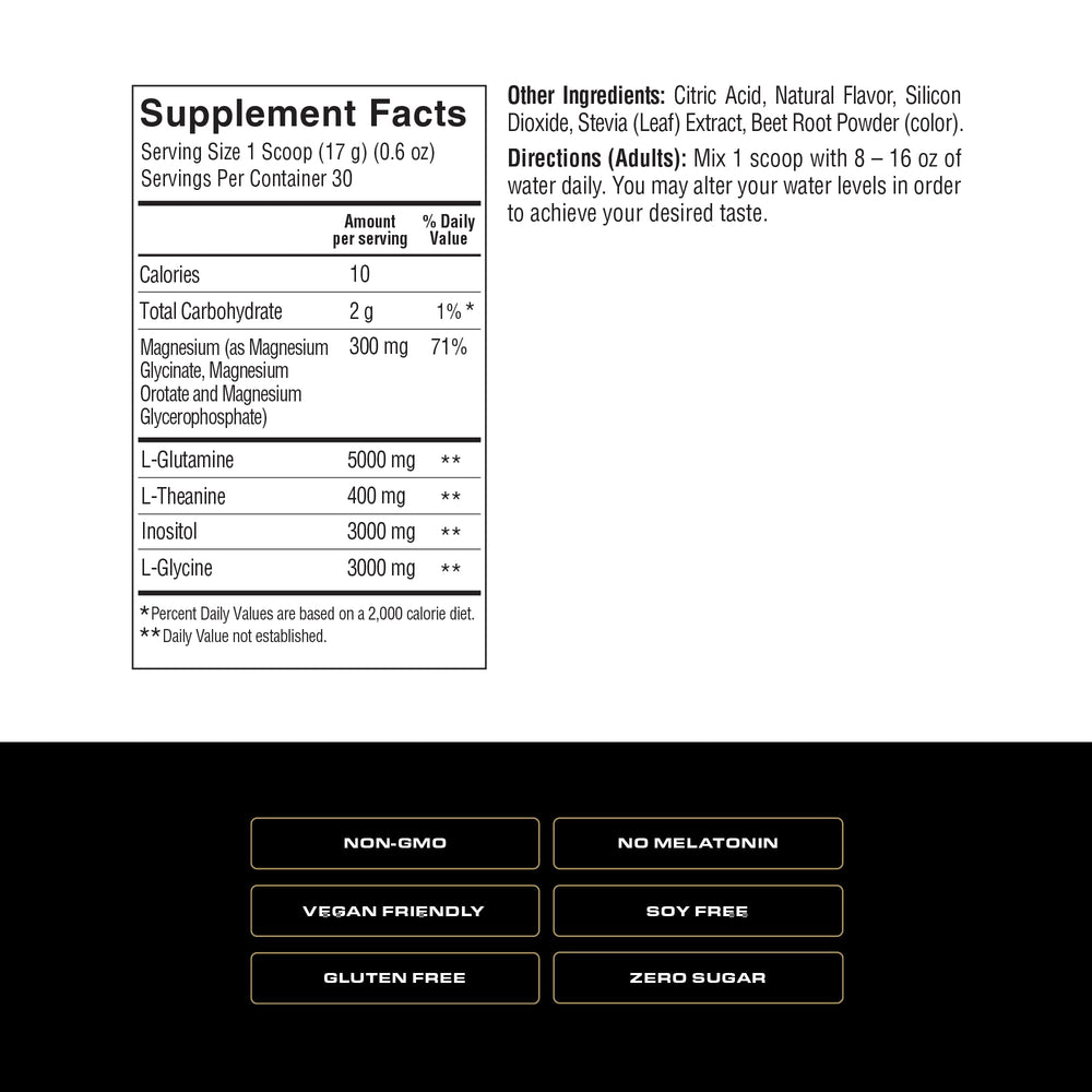 Spoken Nutrition Sleep Builder logo conveys brand trust and quality.