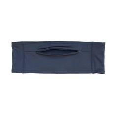 Spoonie Threads belt front pocket zipper keeps essentials secure during activity.