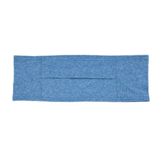Spoonie Threads Double Pocket Belt reinforced interior opening for cords and tubing.